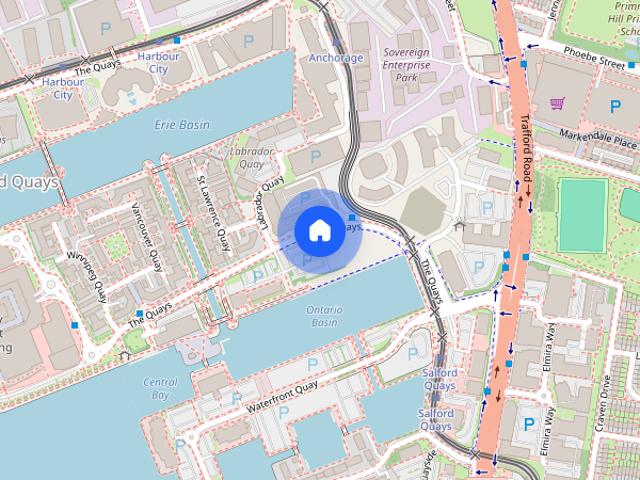 Apartment for rent in Salford Quays, Salford