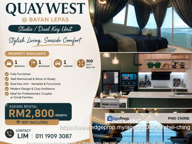 Condominium for rent in Mukim 13, Georgetown