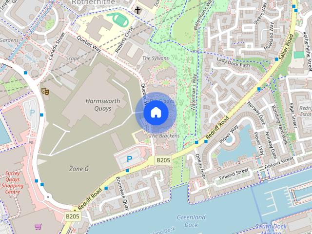 Apartment for rent in Rotherhithe, Greater London