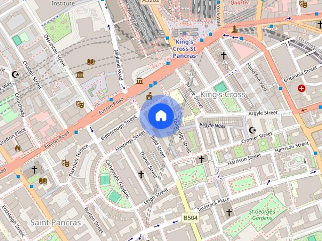 Apartment for rent in Bloomsbury, King's Cross