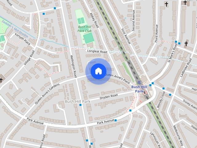 Apartment for rent in Bush Hill Park, Greater London