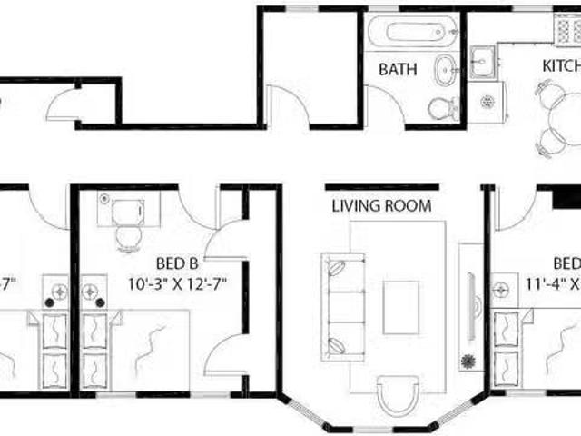 Condo for rent in Boston, Roxbury