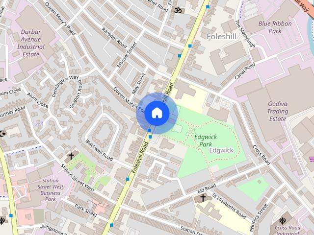 House for rent in Foleshill, West Midlands
