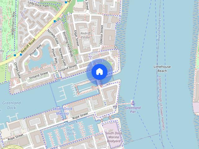 Apartment for rent in Surrey Quays, Greater London