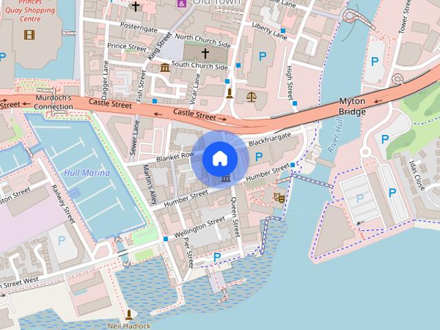 House for rent in Old Town, Hull