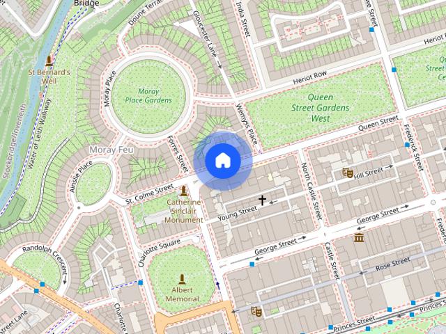 Apartment for rent in New Town, Scotland