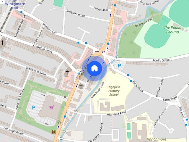 Apartment for rent in Winchmore Hill, Palmers Green
