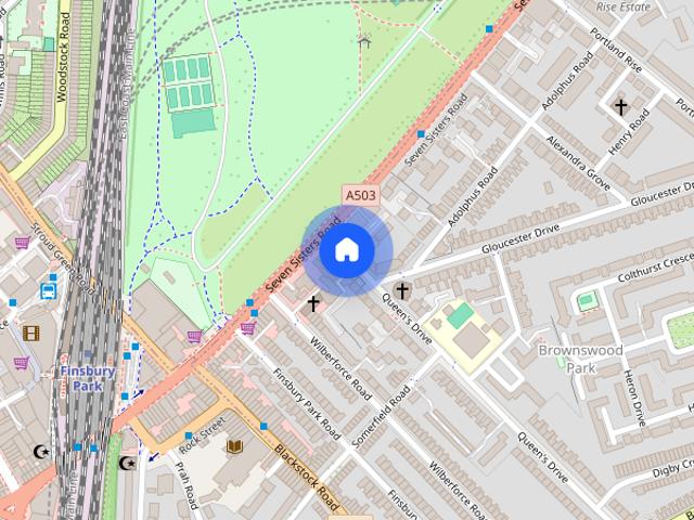 Apartment for rent in Brownswood Park, Stoke Newington