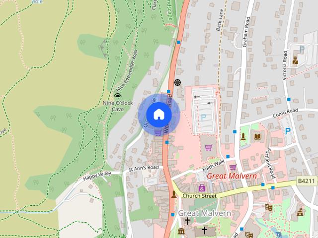 Apartment for rent in Great Malvern, Forthampton