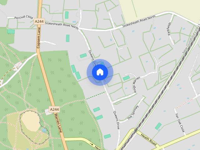 House for rent in Oxshott, Elmbridge