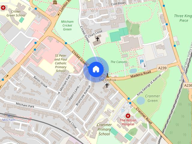 Apartment for rent in London Borough of Merton, Mitcham