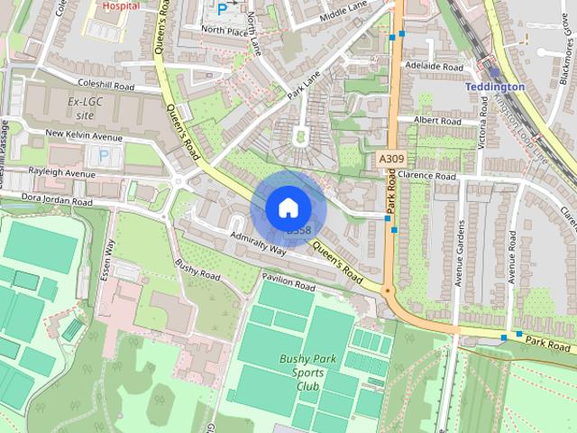 Apartment for rent in Hampton Hill, Greater London