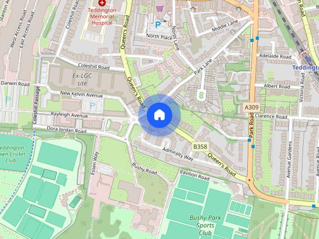 Apartment for rent in Hampton Hill, Greater London