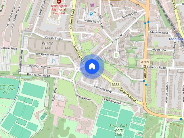 Apartment for rent in Hampton Hill, Greater London