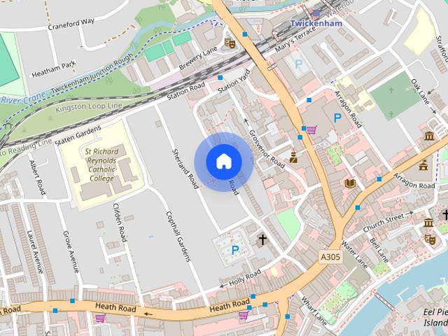 Apartment for rent in St Margarets, Greater London