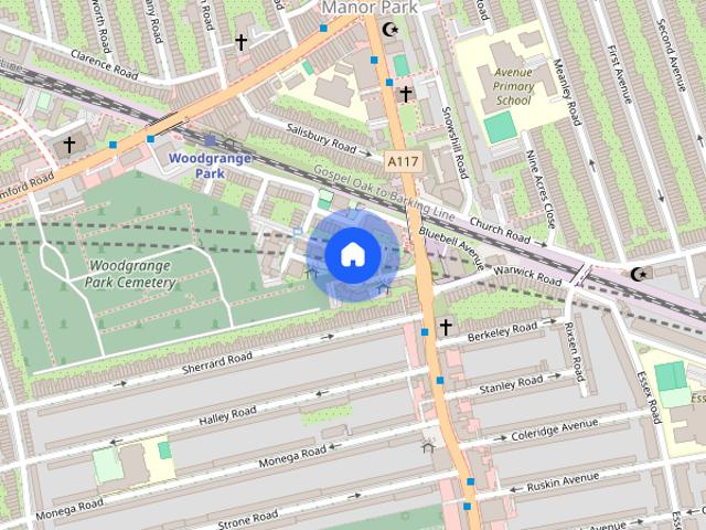 Apartment for rent in Manor Park, Greater London