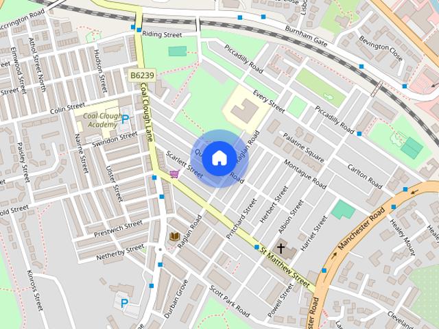 Apartment for rent in Rose Hill, Burnley