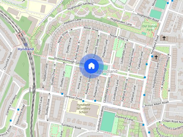 Apartment for rent in Hyndland, Scotland