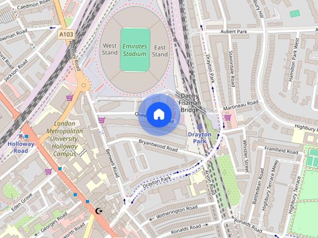 Apartment for rent in Queensland Road, Greater London