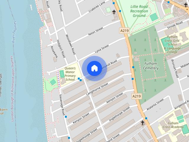 House for rent in Hammersmith, Cat Hill