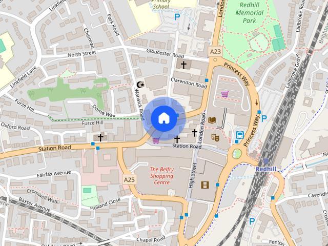 Apartment for rent in Redhill, Reigate and Banstead
