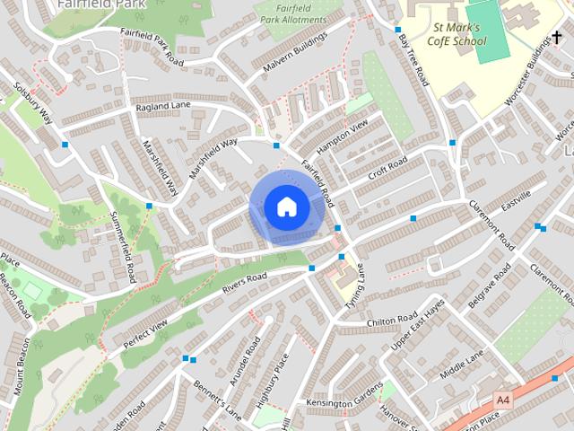 House for rent in Fairfield Park, Bath