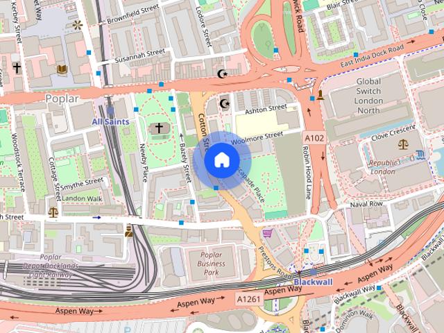 Apartment for rent in Finsbury, Greater London