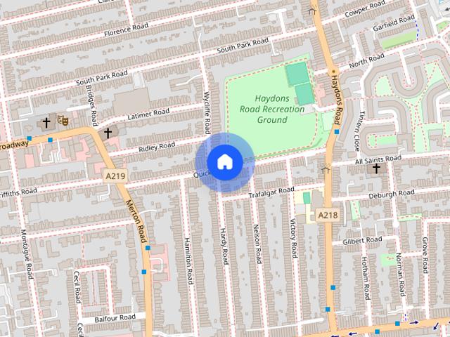 House for rent in London Borough of Merton, South Wimbledon