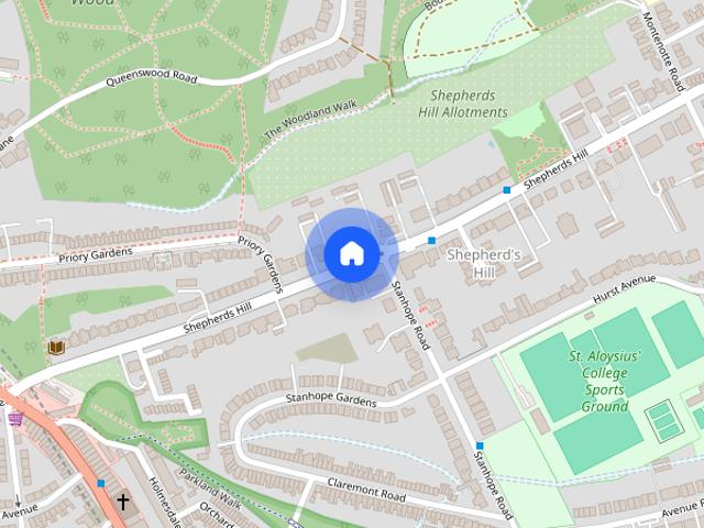 Room for rent in Shepherd's Hill, Greater London