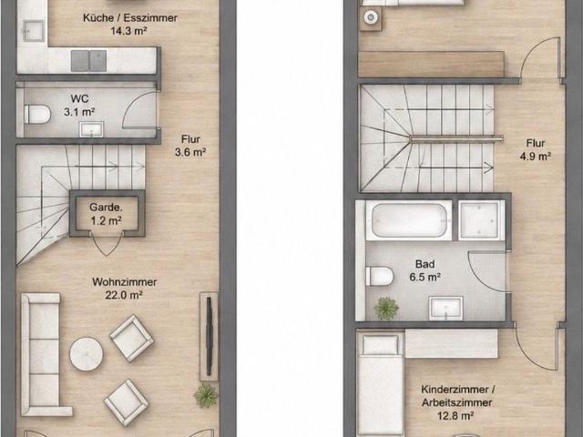 Apartment mieten in Kalbach-Riedberg, Frankfurt am Main