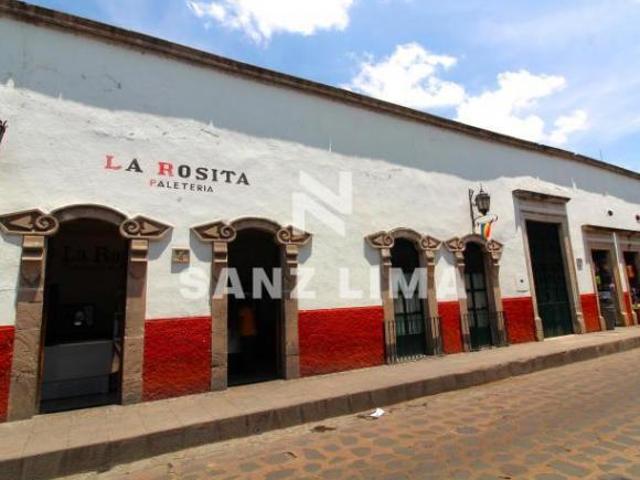 QUINTA CUITZEO: BELLA PROPIEDAD COLONIAL EN JARDIN PRINCIPAL, PARA USO COMERCIAL