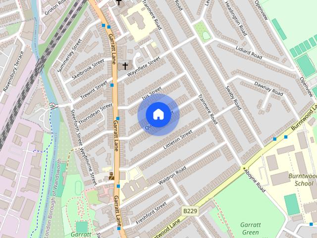 Apartment for rent in Summerstown, Greater London