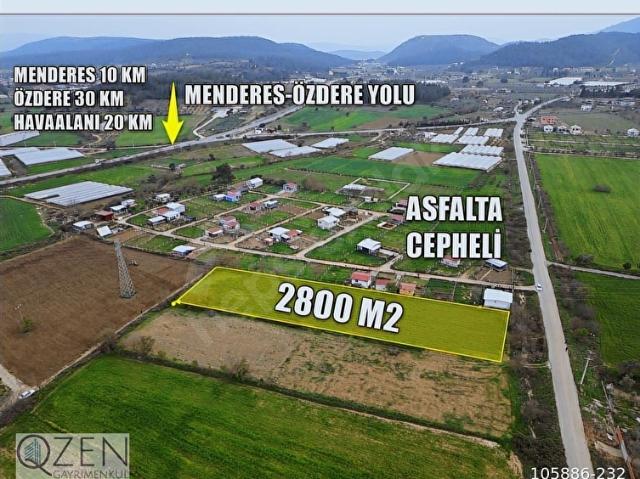 Menderes, İzmir içerisinde satılık Arsa