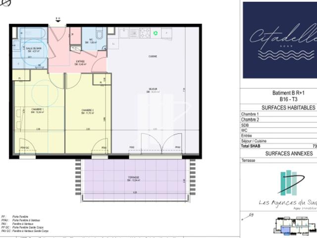 Appartement vente à Arrondissement de Draguignan, Saint-raphaël