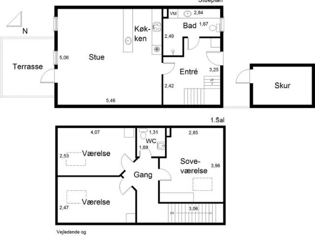 Villa til leje i Harlev, Århus