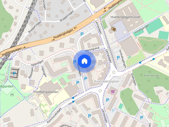 Lägenhet hyra i Kvarnbergsplan, Huddinge