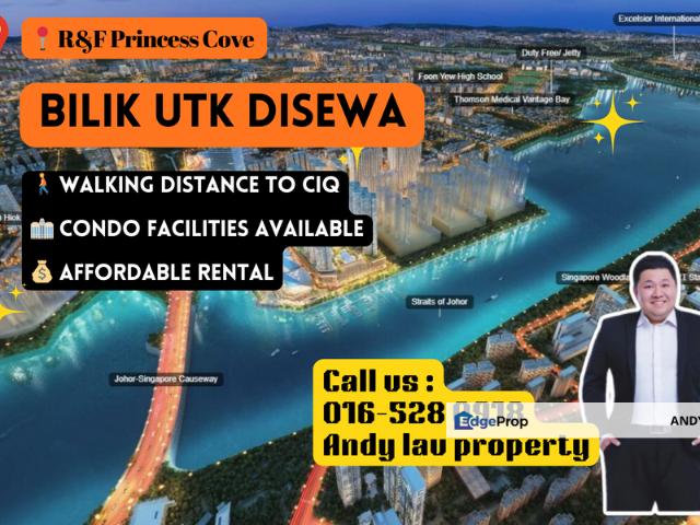 Condominium for rent in R&F Seine Region, Johor Bahru