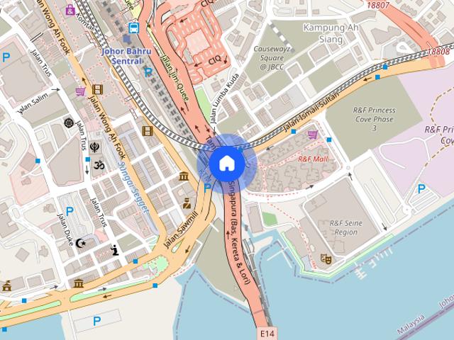 Apartment for rent in Kampung Ah Siang, Johor Bahru