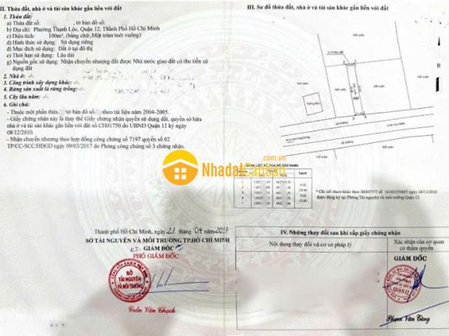 Nhà mặt phố bán