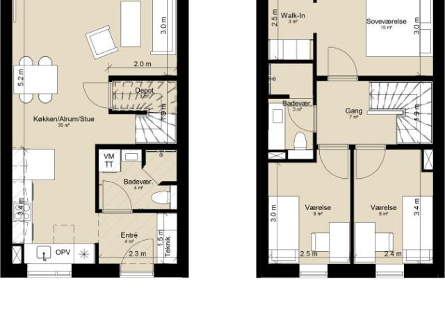 Villa til leje i Avedøre Stationsby, Hvidovre Kommune