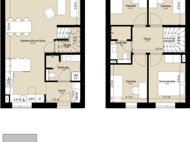 Villa til leje i Avedøre Stationsby, Hvidovre Kommune