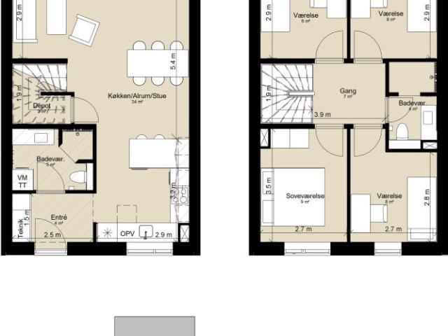 Villa til leje i Avedøre Stationsby, Hvidovre Kommune