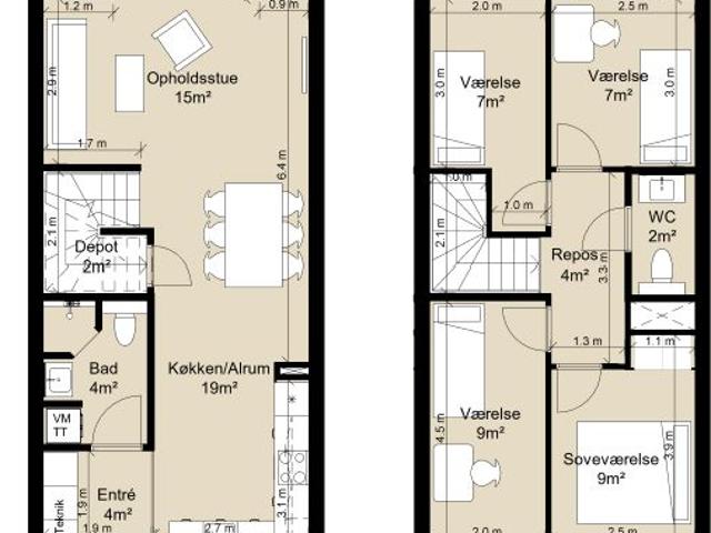 Villa til leje i Viby, Roskilde Kommune