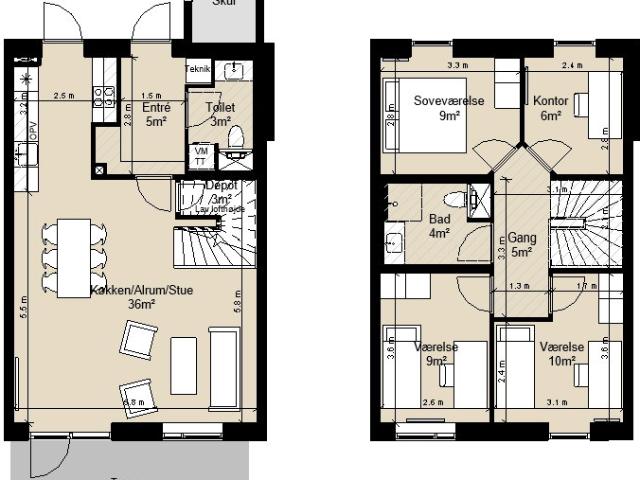 Villa til leje i Ølsemagle, Køge
