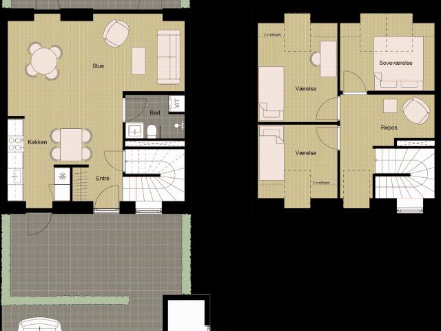 Villa til leje i Århus