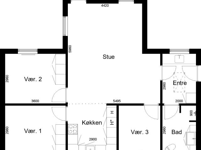 Villa til leje i Brønderslev-Dronninglund