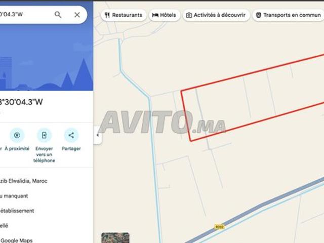 Propriété vente à Sidi Bennour, Gharb-Chrarda-Beni Hssen
