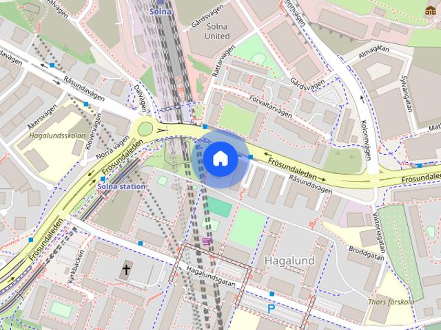 Lägenhet hyra i Solna, Stockholm