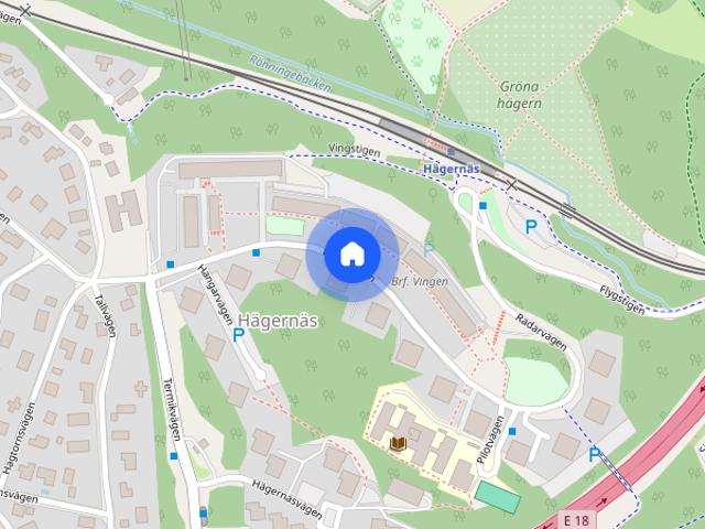 Lägenhet hyra i Hägernäs, Stockholms län