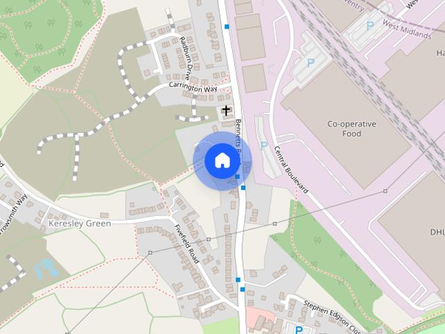House for rent in Keresley Green, Keresley